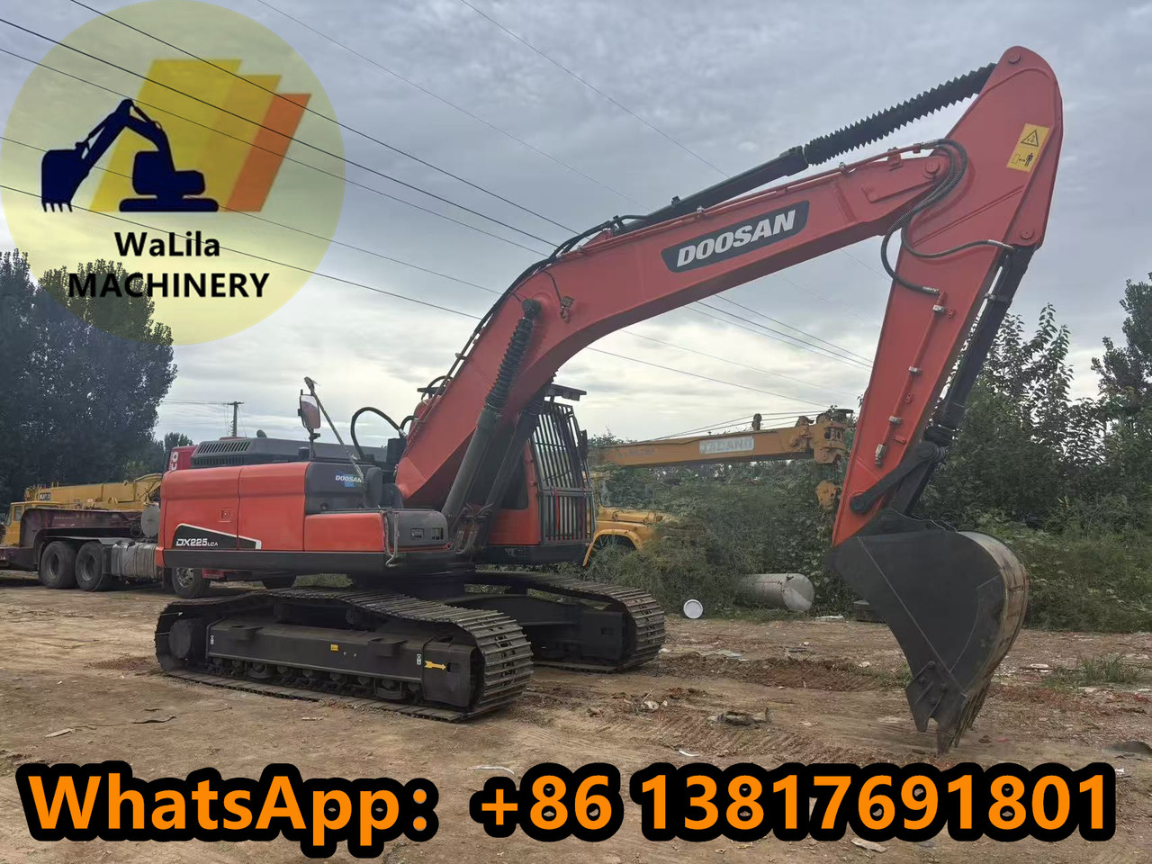DOOSAN DX225 - Bager guseničar: slika 1 DOOSAN DX225 - Bager guseničar: slika 1