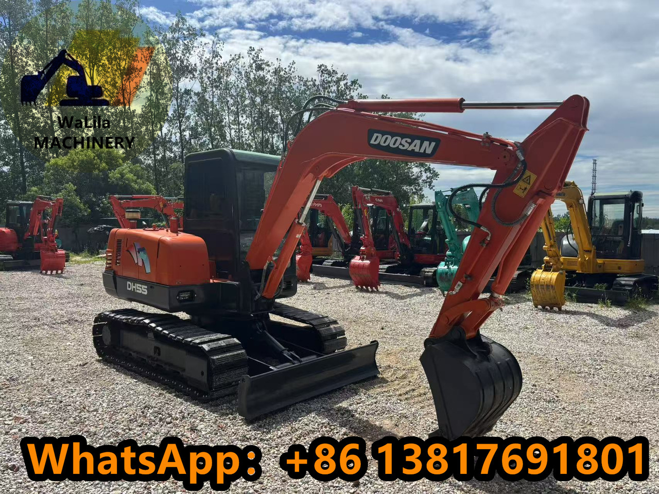 Doosan DH 55-7 DH55 (Good) - Mini bager: slika 2 Doosan DH 55-7 DH55 (Good) - Mini bager: slika 2