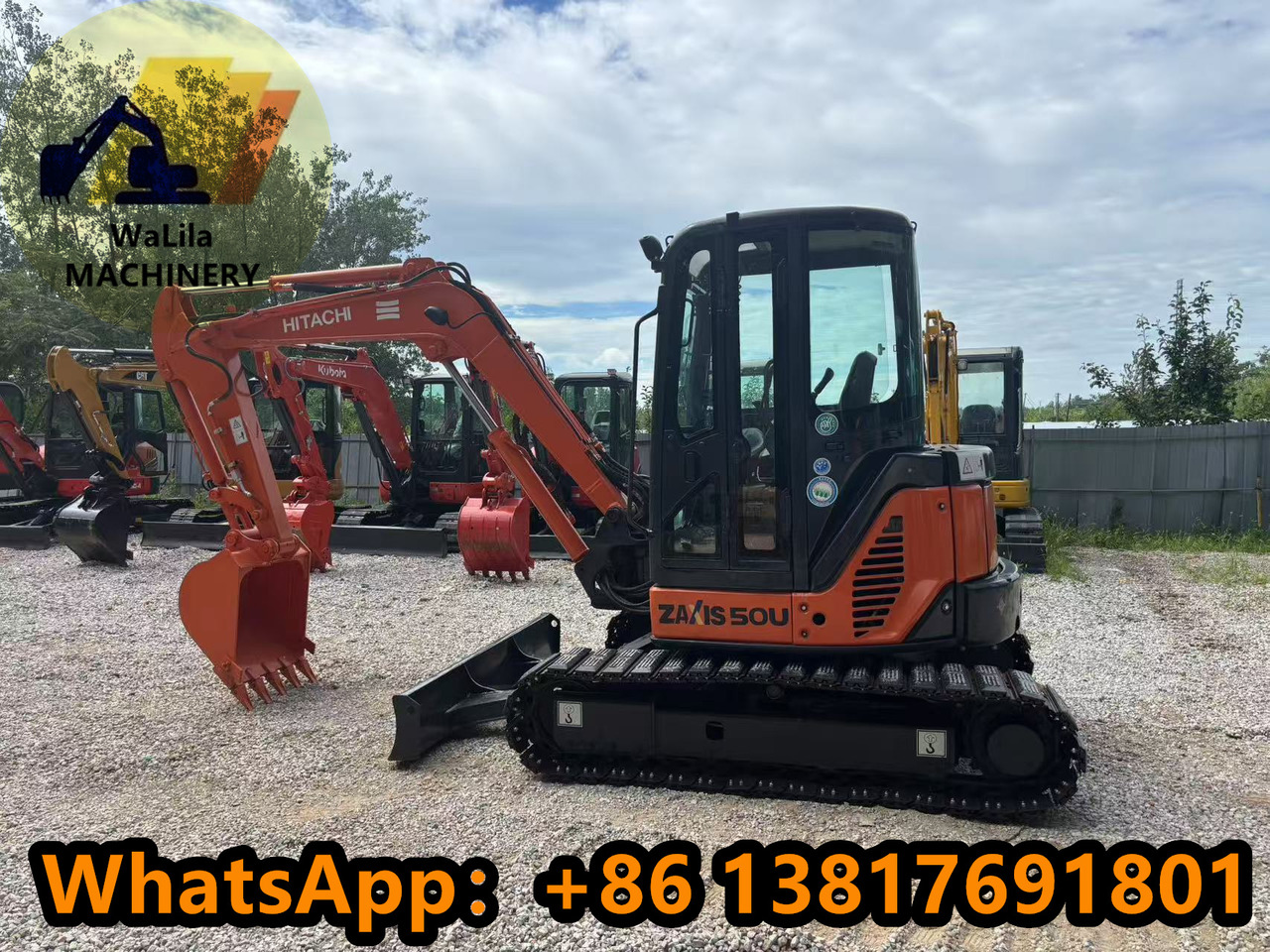 HITACHI ZX50US - Mini bager: slika 1 HITACHI ZX50US - Mini bager: slika 1