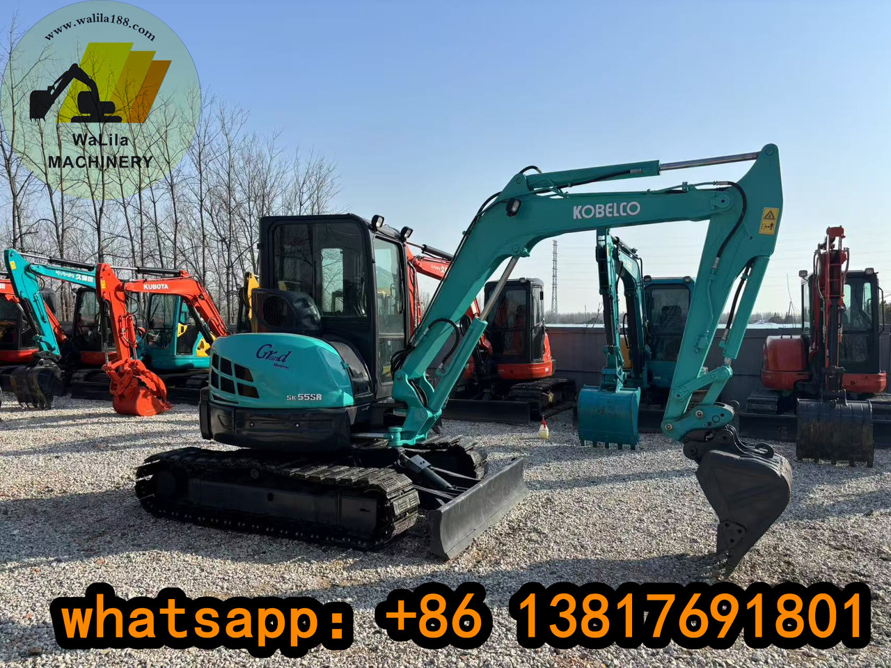 KOBELCO sk55 - Mini bager: slika 2 KOBELCO sk55 - Mini bager: slika 2
