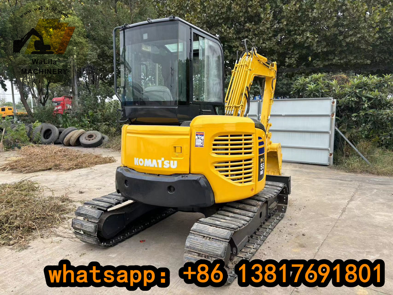 KOMATSU PC 55 MR-3 - Mini bager: slika 2 KOMATSU PC 55 MR-3 - Mini bager: slika 2