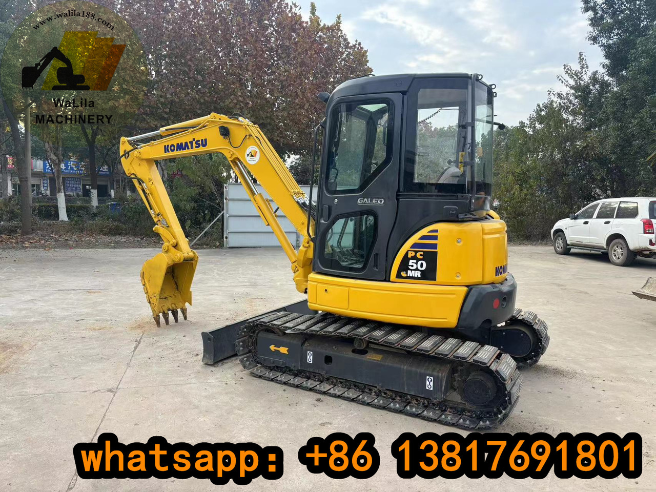 KOMATSU PC50 - Mini bager: slika 1 KOMATSU PC50 - Mini bager: slika 1