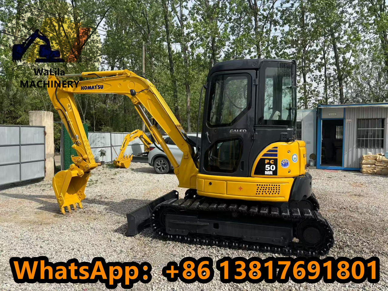KOMATSU PC50MR - Mini bager: slika 1 KOMATSU PC50MR - Mini bager: slika 1