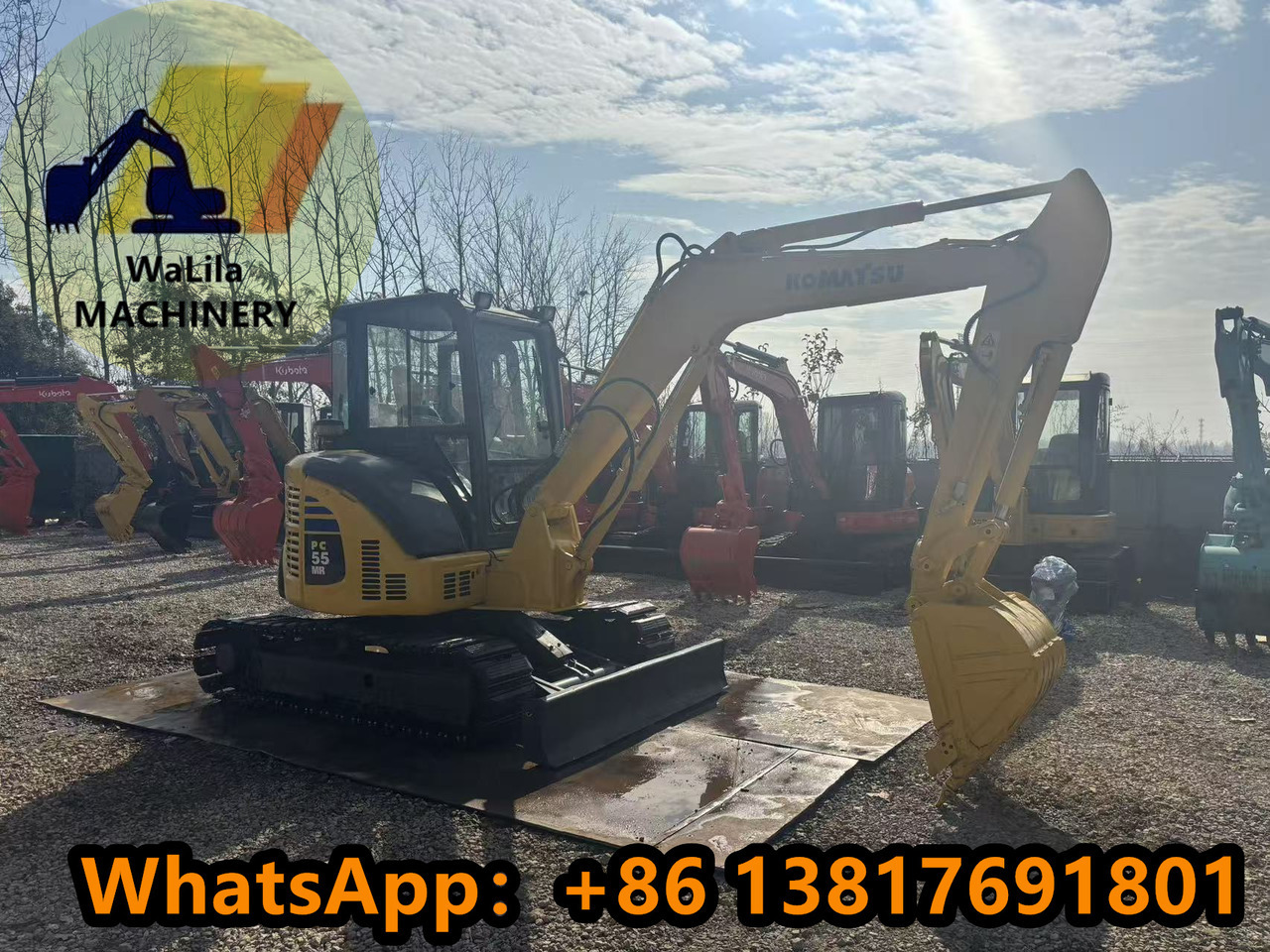 KOMATSU PC55MR-3 - Mini bager: slika 2 KOMATSU PC55MR-3 - Mini bager: slika 2