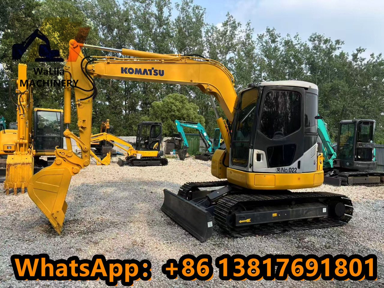 Mini bager KOMATSU PC78-6US: slika 8