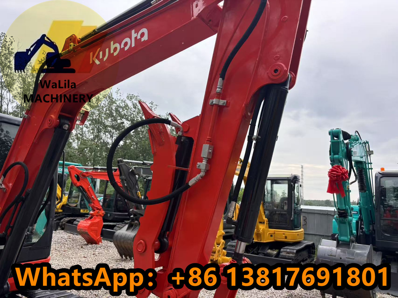 Mini bager KUBOTA KX 057: slika 9