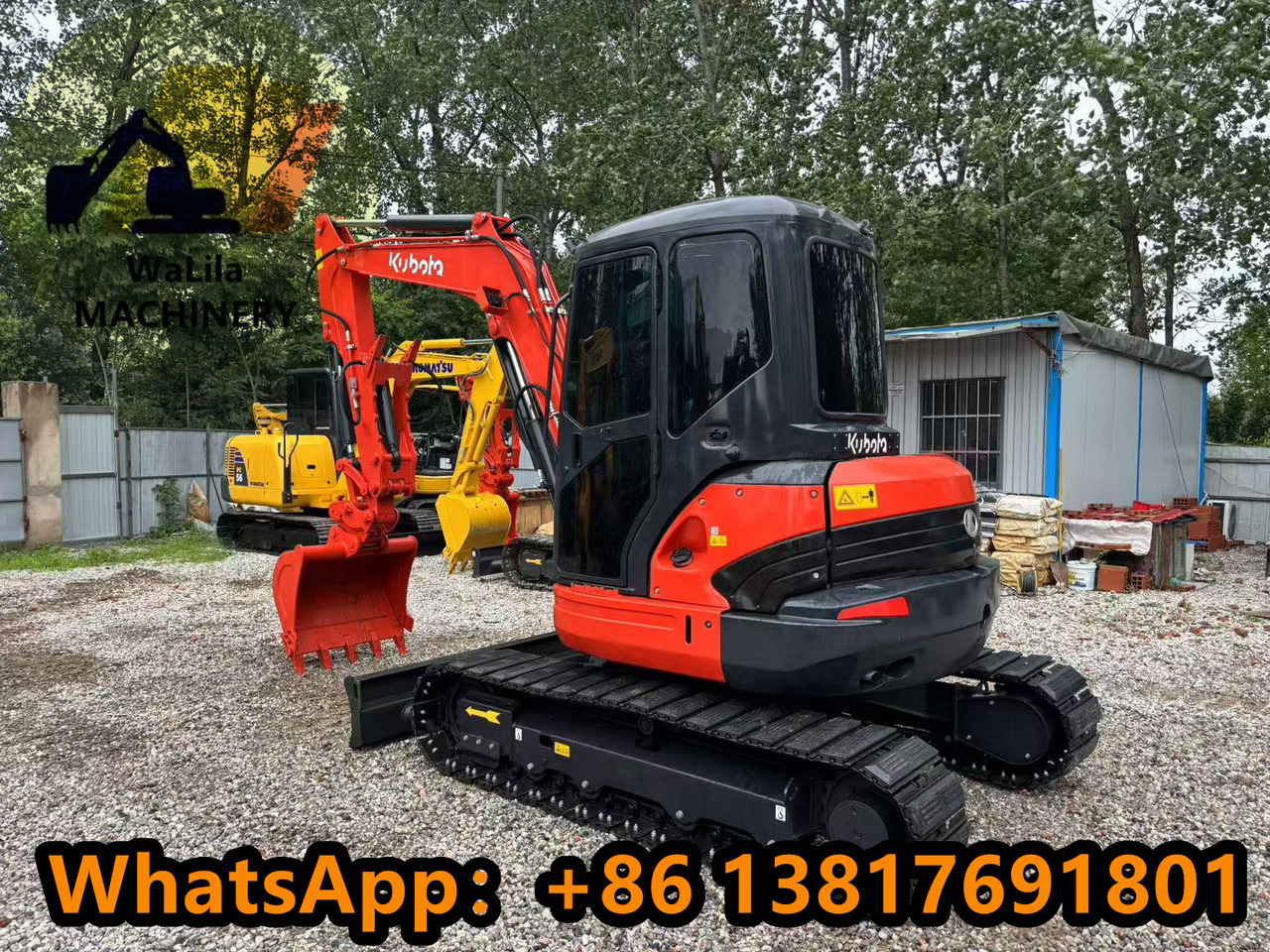 Mini bager KUBOTA KX 057: slika 8