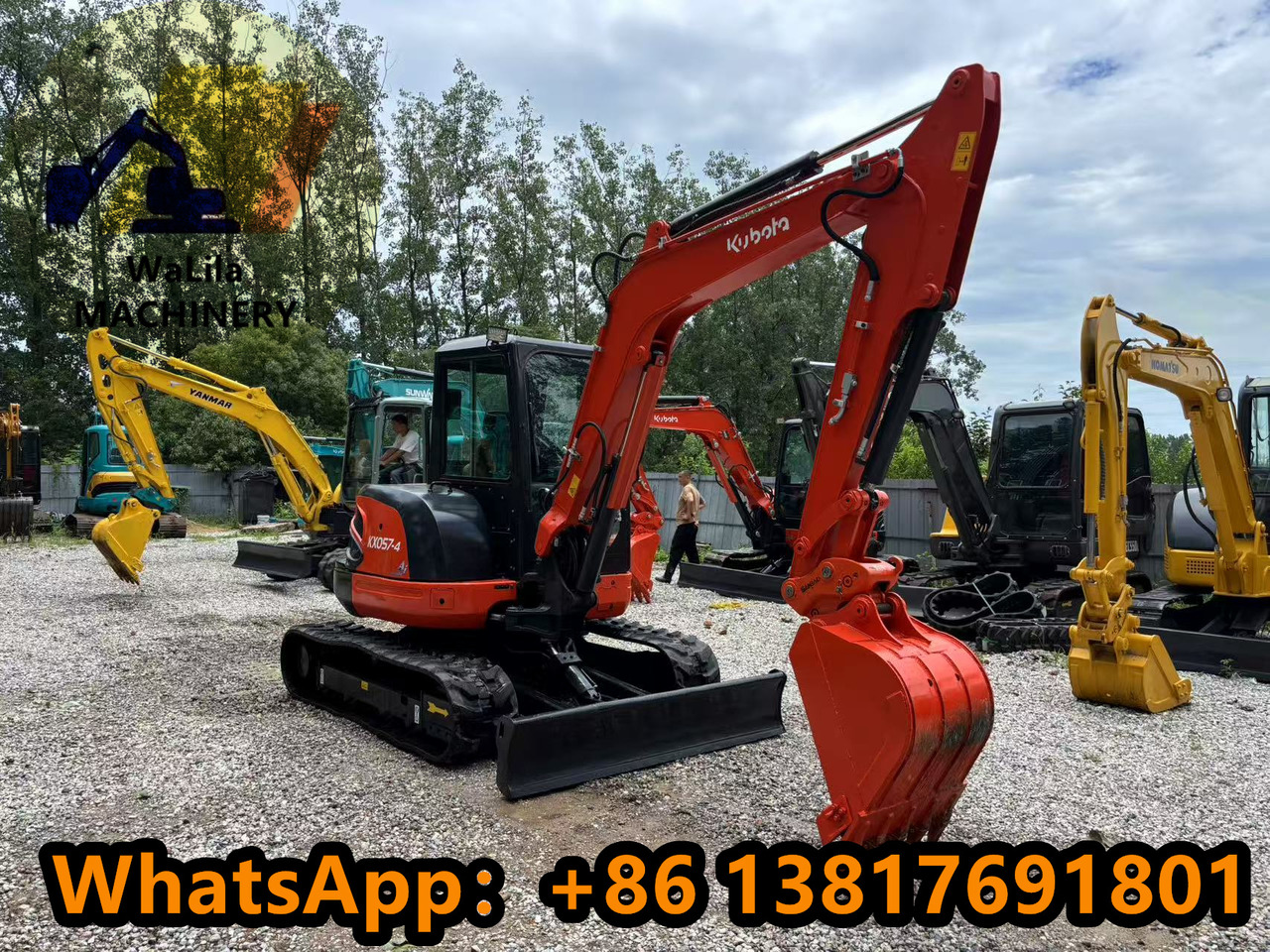 KUBOTA KX057-4 - Mini bager: slika 3 KUBOTA KX057-4 - Mini bager: slika 3