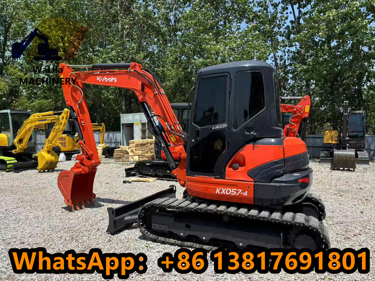 KUBOTA KX057-4 - Mini bager: slika 3 KUBOTA KX057-4 - Mini bager: slika 3