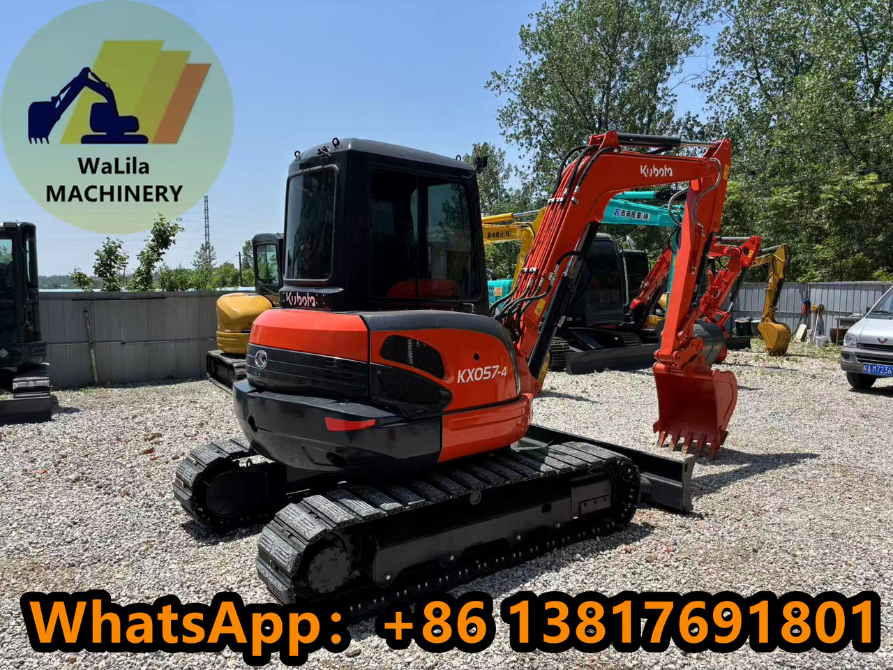 KUBOTA KX057-4 - Mini bager: slika 5 KUBOTA KX057-4 - Mini bager: slika 5