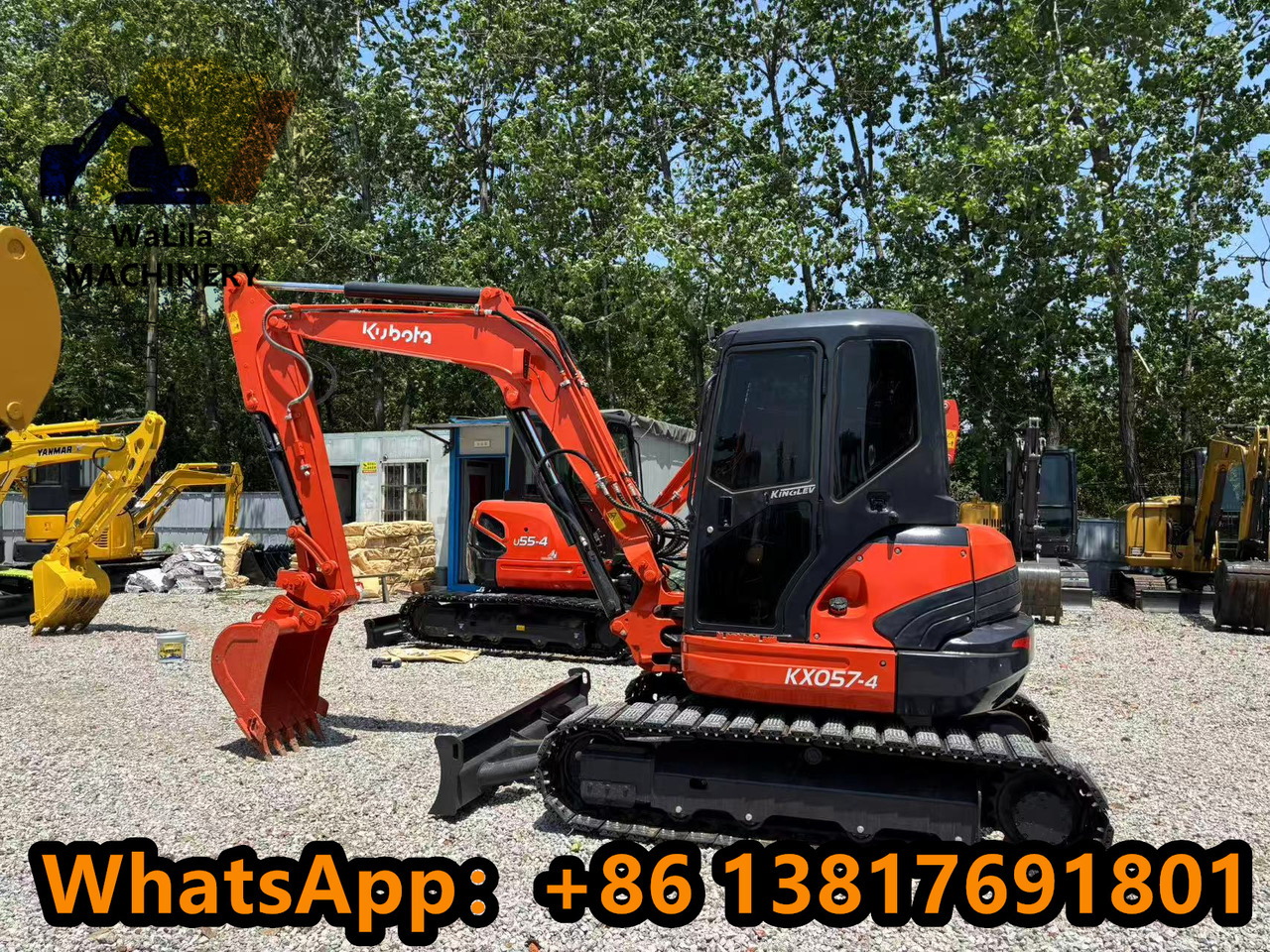 KUBOTA KX057-4 - Mini bager: slika 1 KUBOTA KX057-4 - Mini bager: slika 1