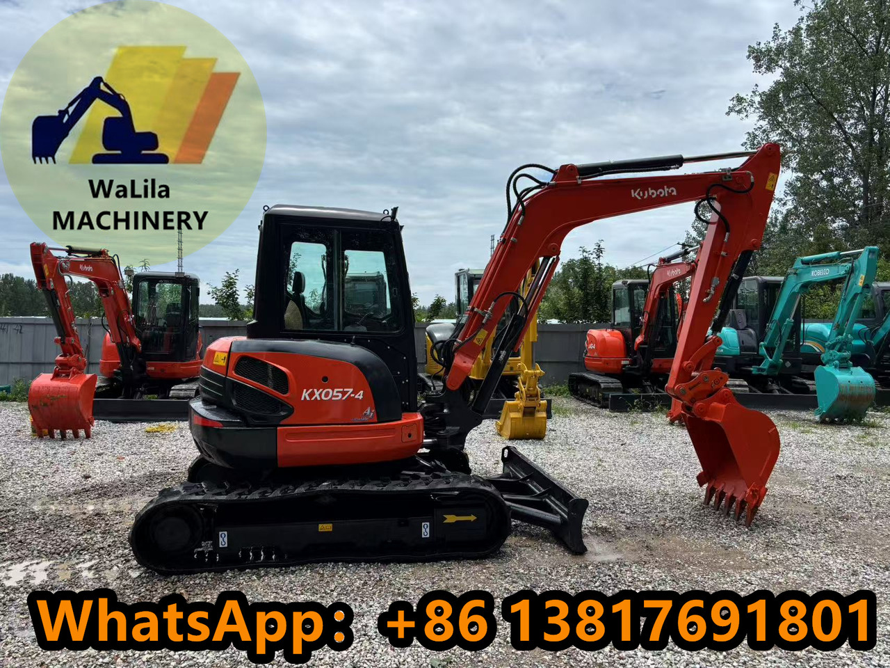 KUBOTA KX057 - Mini bager: slika 1 KUBOTA KX057 - Mini bager: slika 1