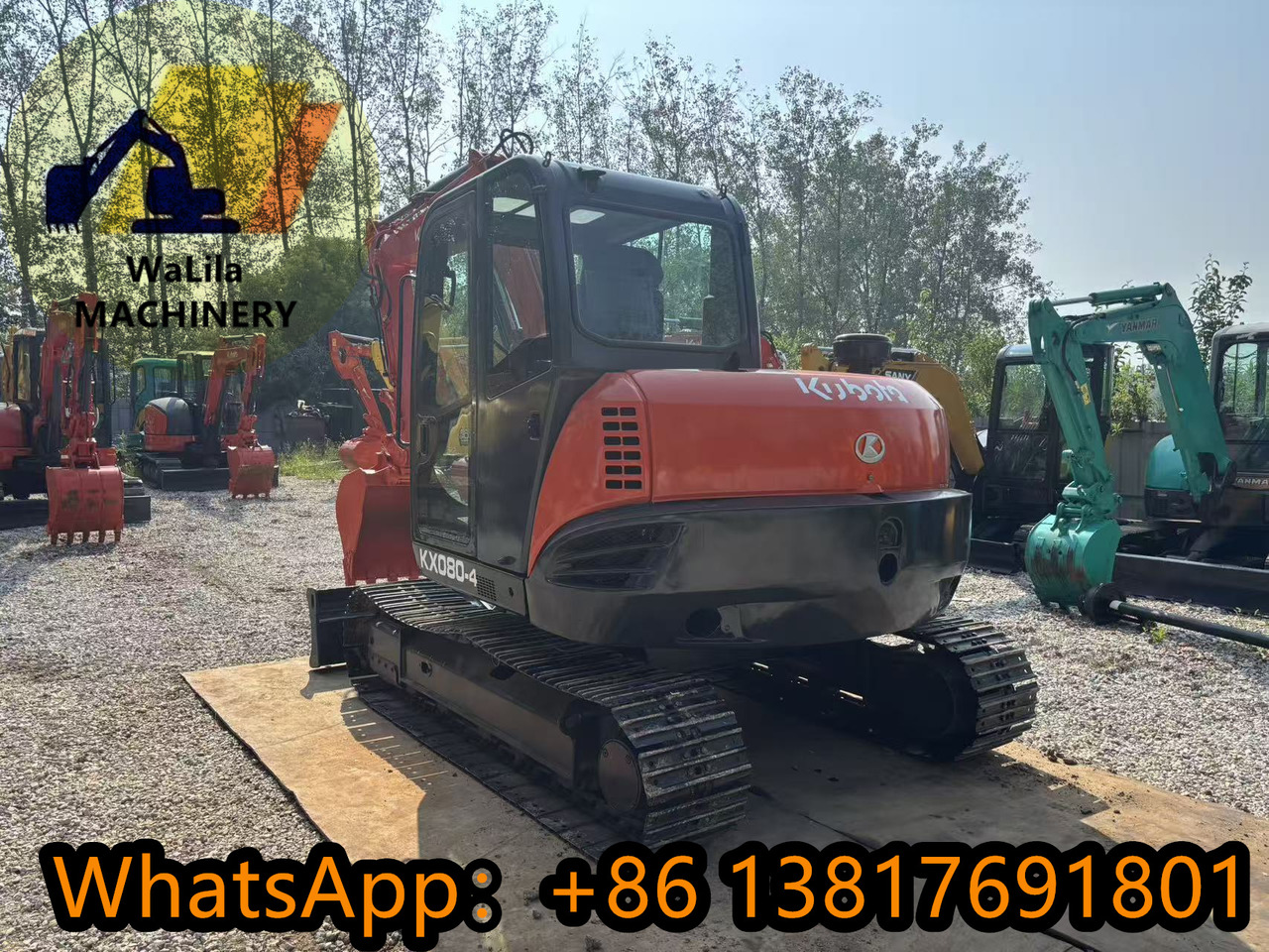 KUBOTA KX080-4 - Mini bager: slika 3 KUBOTA KX080-4 - Mini bager: slika 3