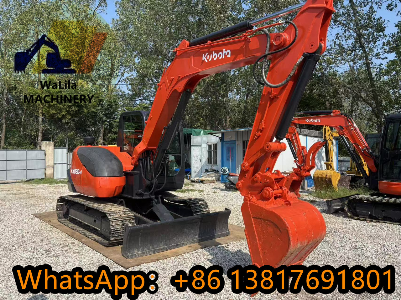 Mini bager KUBOTA KX080-4: slika 6 Mini bager KUBOTA KX080-4: slika 6