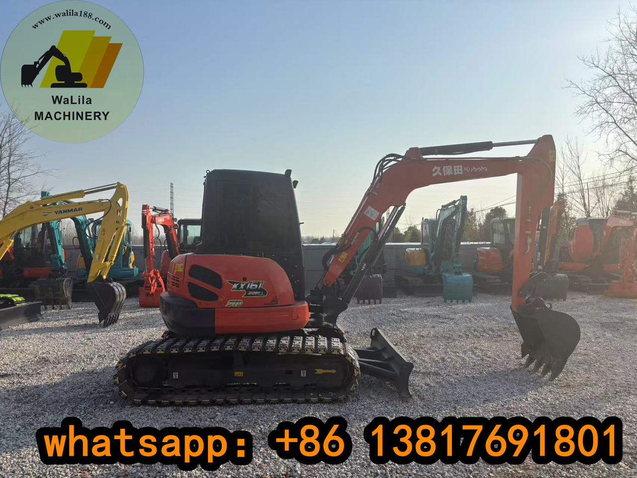 KUBOTA KX161 - Mini bager: slika 1 KUBOTA KX161 - Mini bager: slika 1