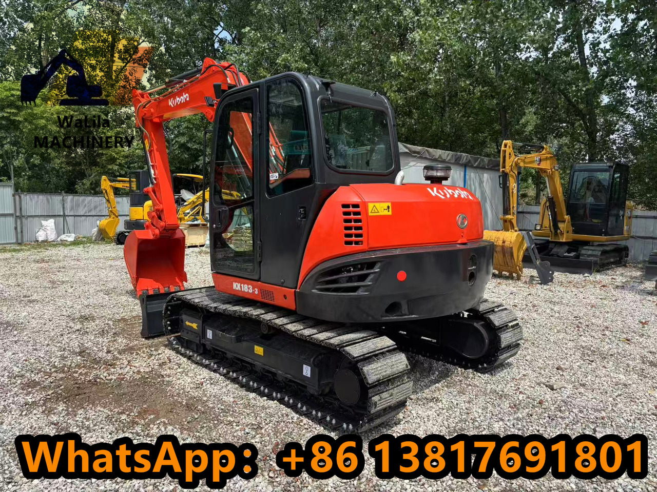Mini bager KUBOTA KX183: slika 9 Mini bager KUBOTA KX183: slika 9