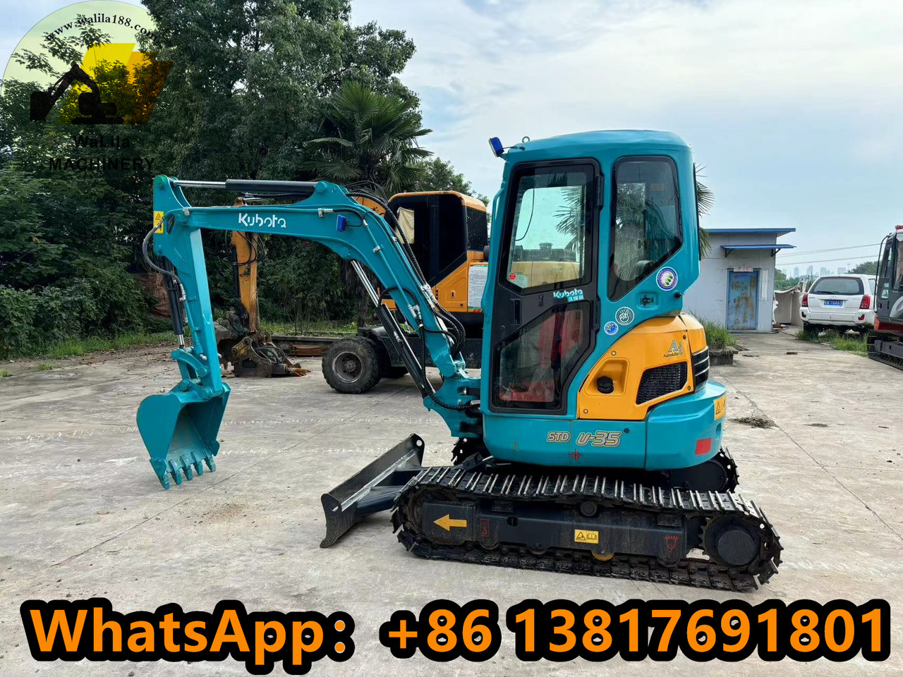 KUBOTA U35 - Mini bager: slika 1 KUBOTA U35 - Mini bager: slika 1