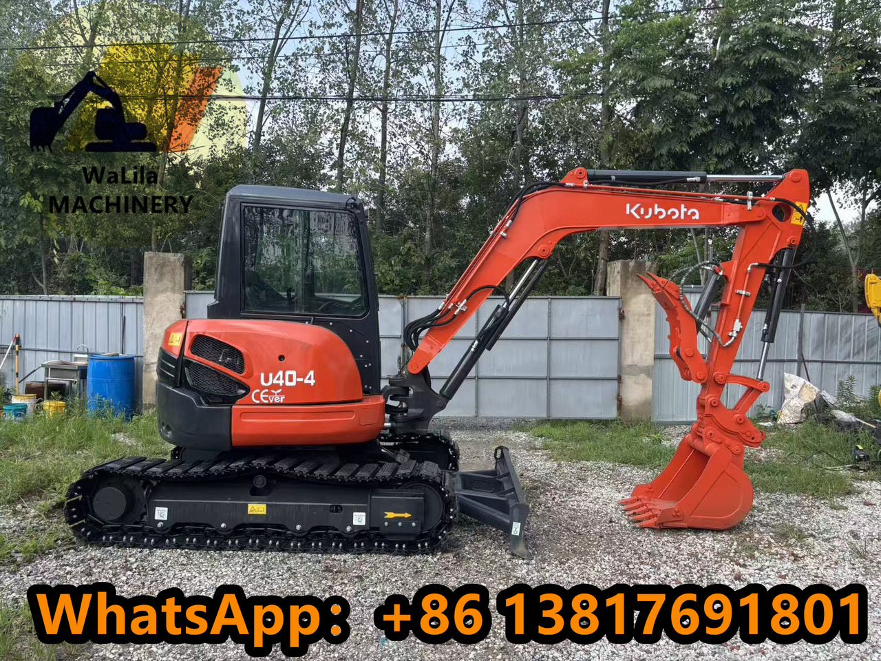 KUBOTA U40 - Mini bager: slika 1 KUBOTA U40 - Mini bager: slika 1
