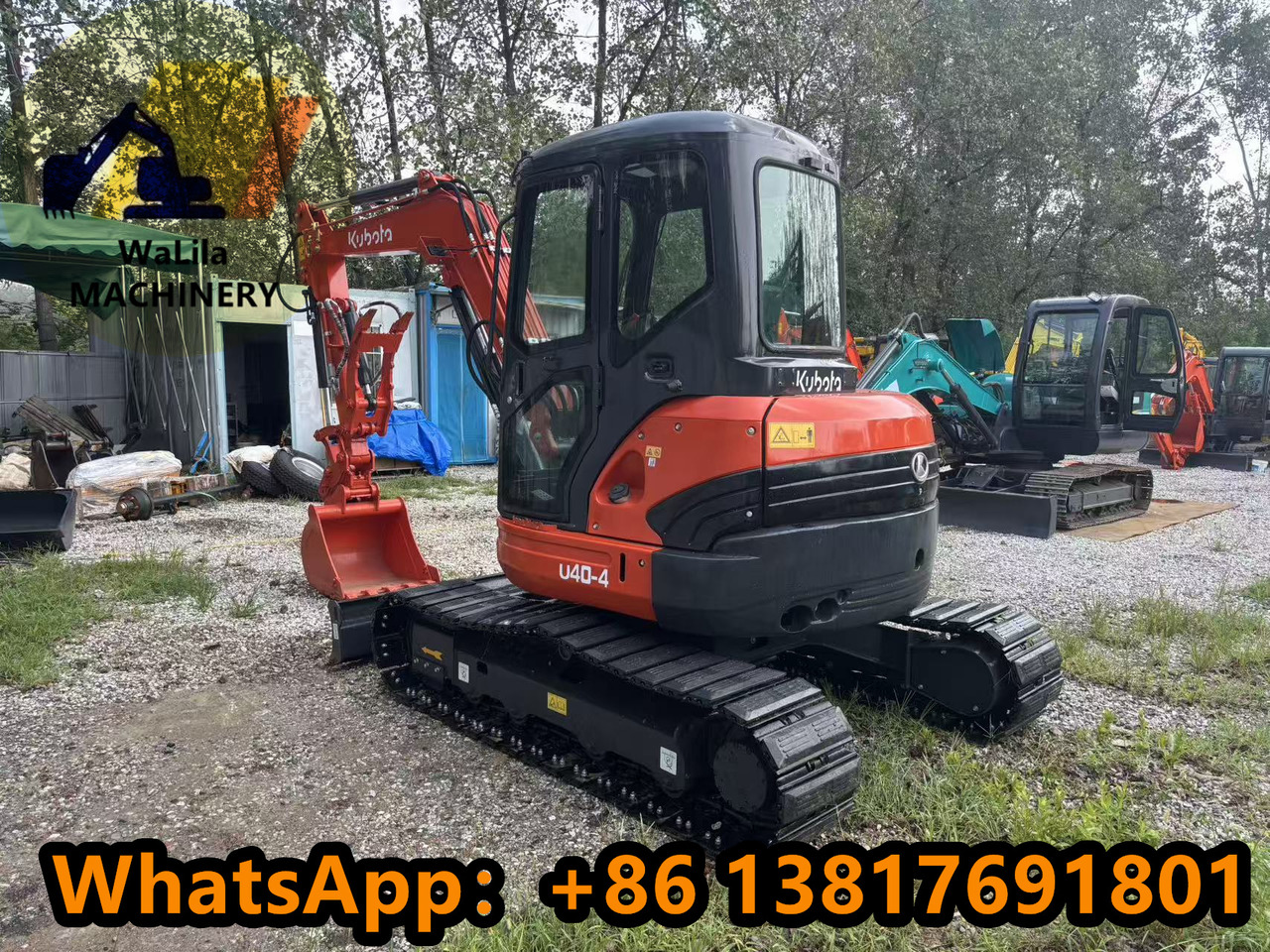 KUBOTA U40 - Mini bager: slika 4 KUBOTA U40 - Mini bager: slika 4