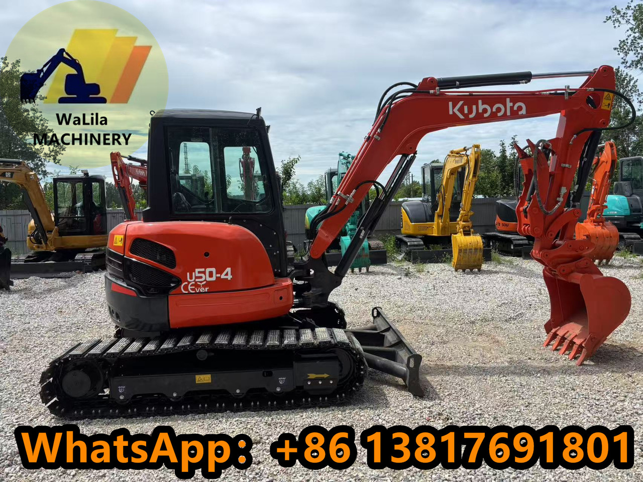 KUBOTA U50 - Mini bager: slika 1 KUBOTA U50 - Mini bager: slika 1