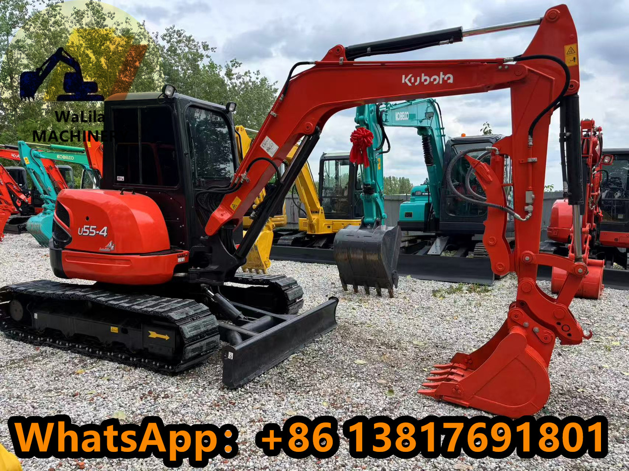 KUBOTA U55-4 - Mini bager: slika 1 KUBOTA U55-4 - Mini bager: slika 1