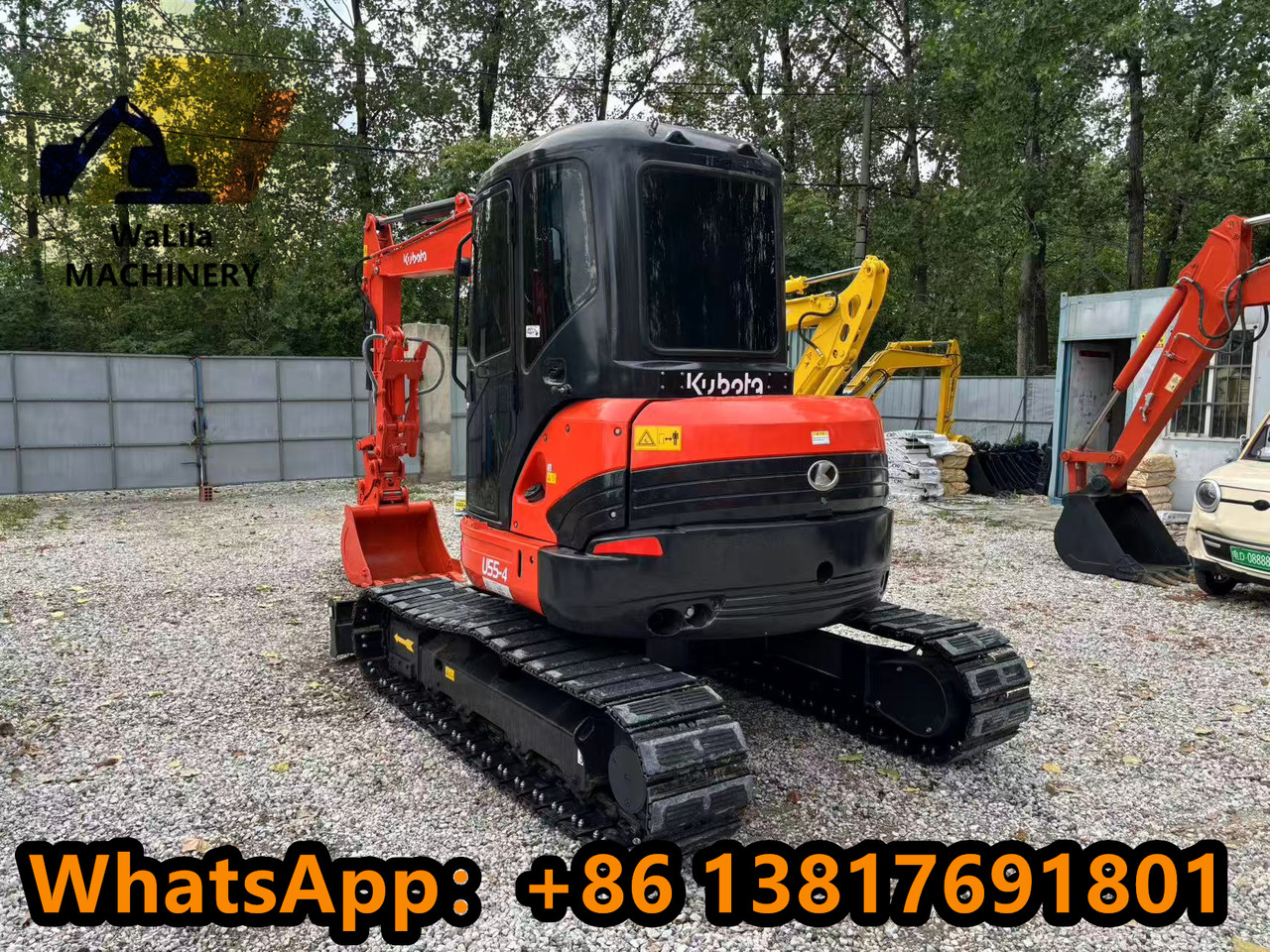 KUBOTA U55-4 - Mini bager: slika 5 KUBOTA U55-4 - Mini bager: slika 5
