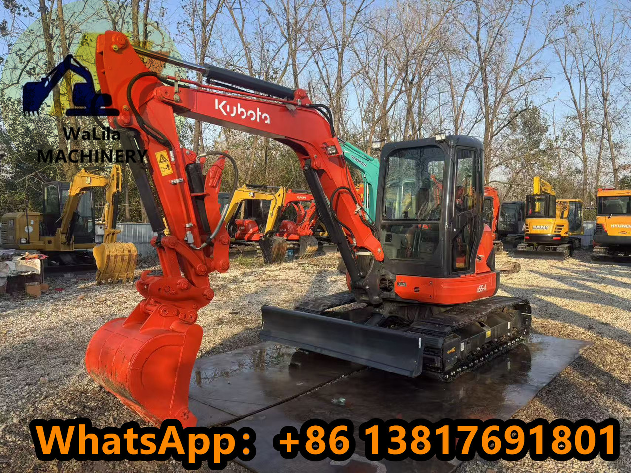 KUBOTA U55-4R - Mini bager: slika 4 KUBOTA U55-4R - Mini bager: slika 4