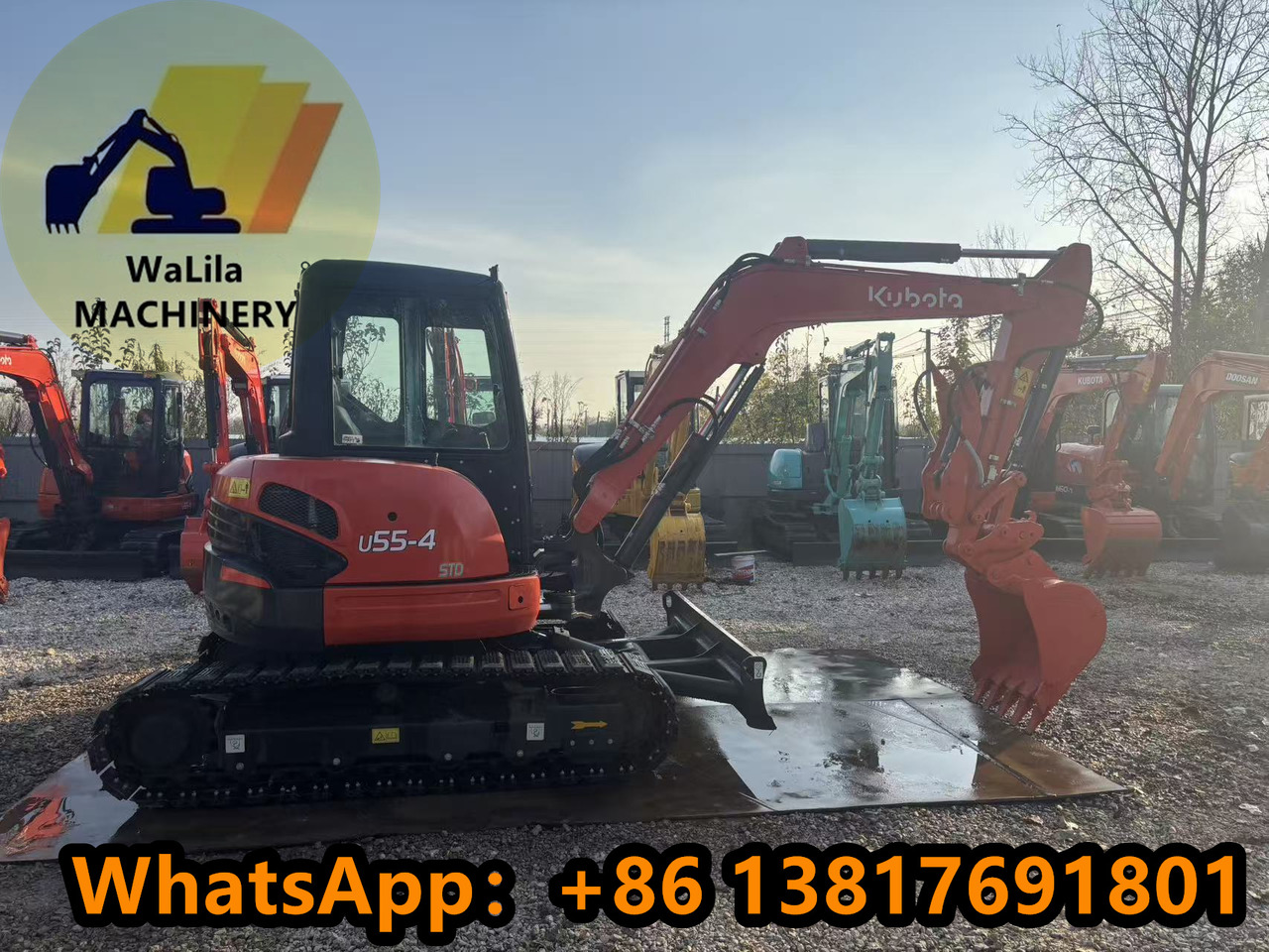 KUBOTA U55-4R - Mini bager: slika 2 KUBOTA U55-4R - Mini bager: slika 2