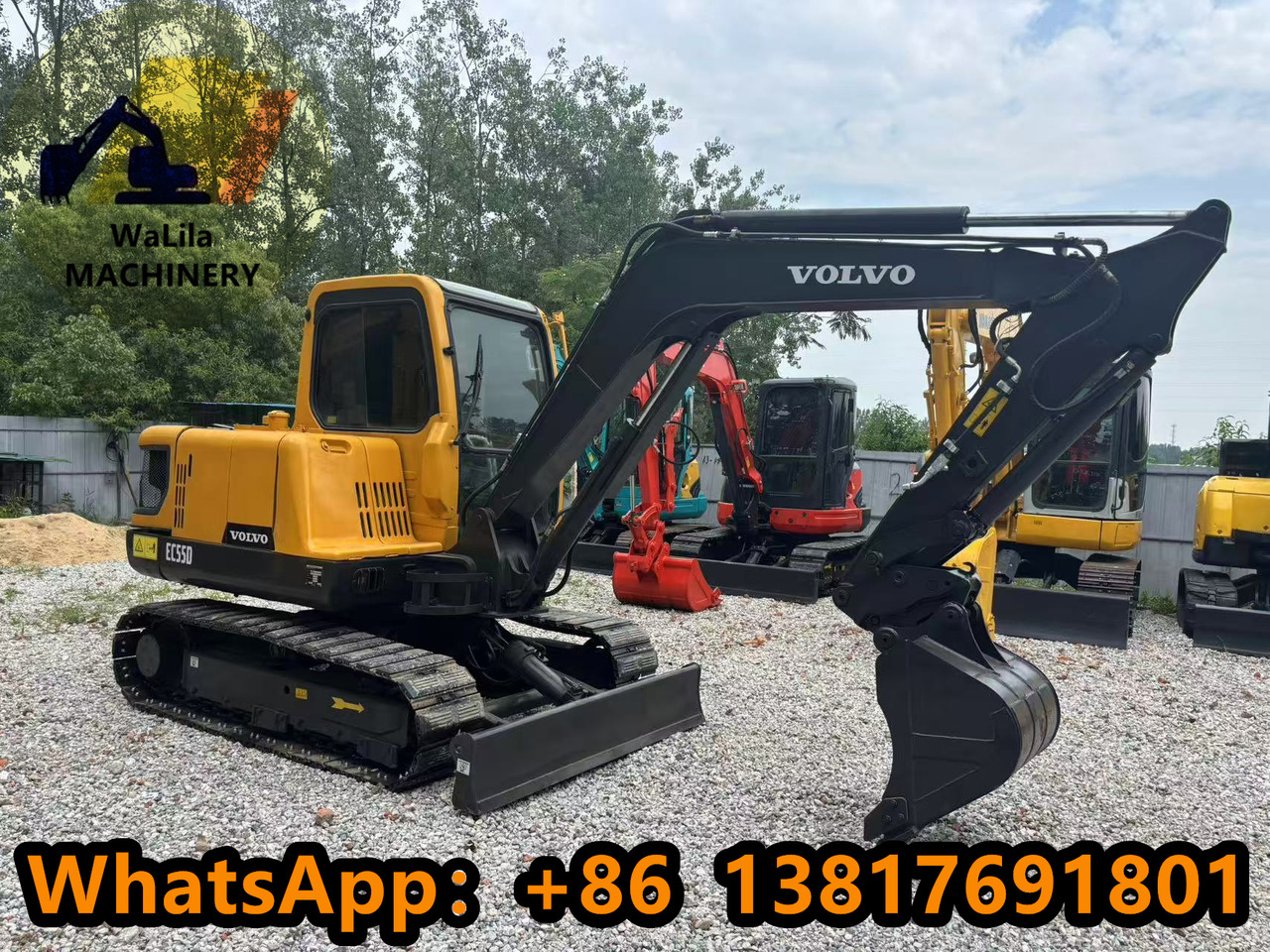VOLVO EC55 - Mini bager: slika 4 VOLVO EC55 - Mini bager: slika 4