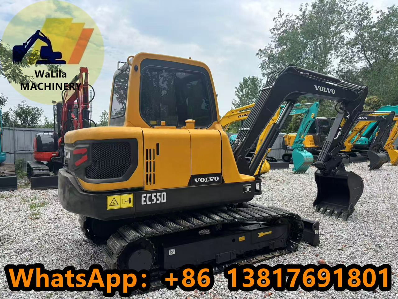VOLVO EC55 - Mini bager: slika 3 VOLVO EC55 - Mini bager: slika 3