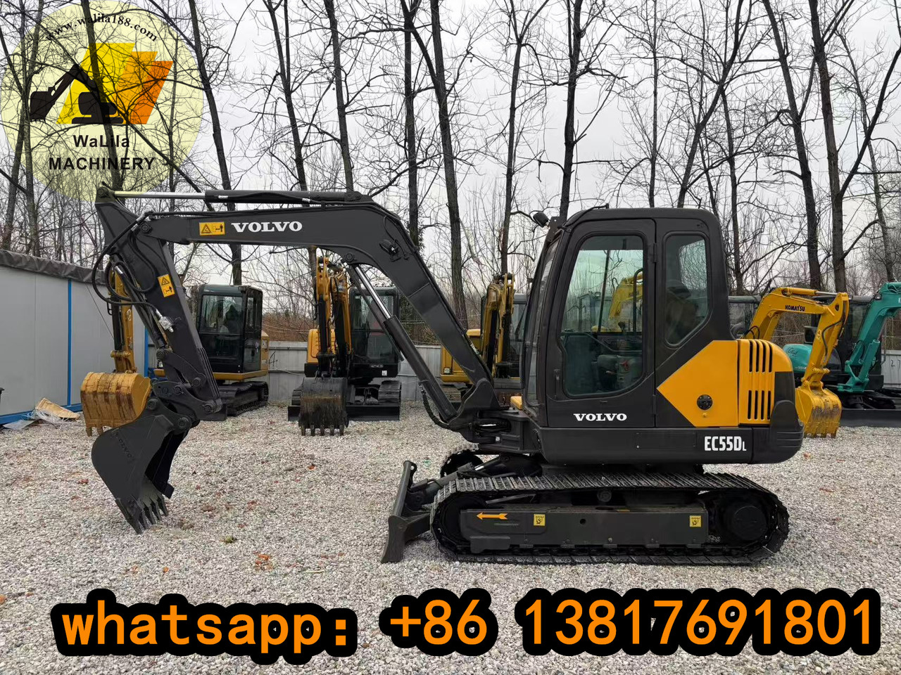 Volvo EC55D - Mini bager: slika 4 Volvo EC55D - Mini bager: slika 4