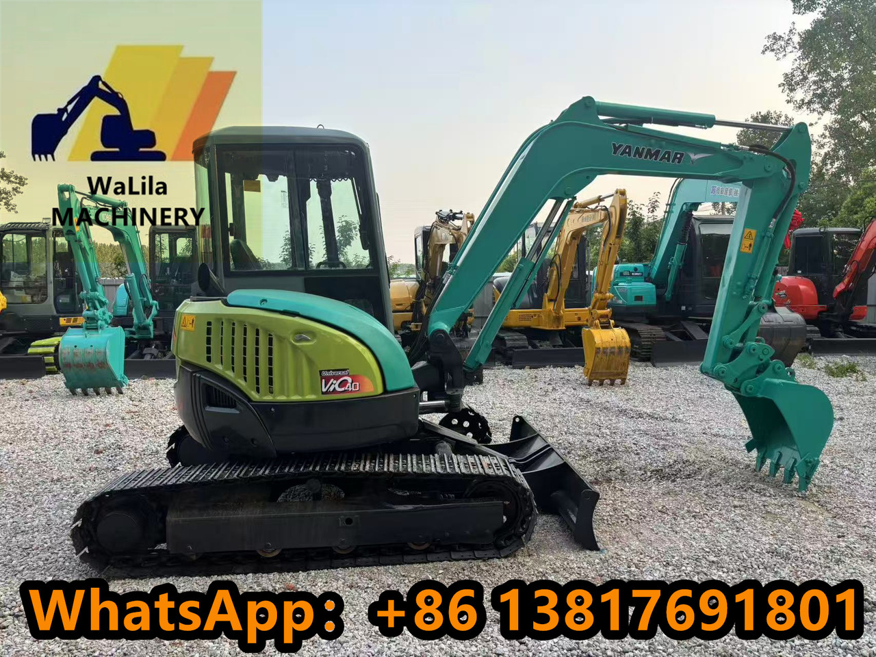 YANMAR vio40 - Mini bager: slika 1 YANMAR vio40 - Mini bager: slika 1