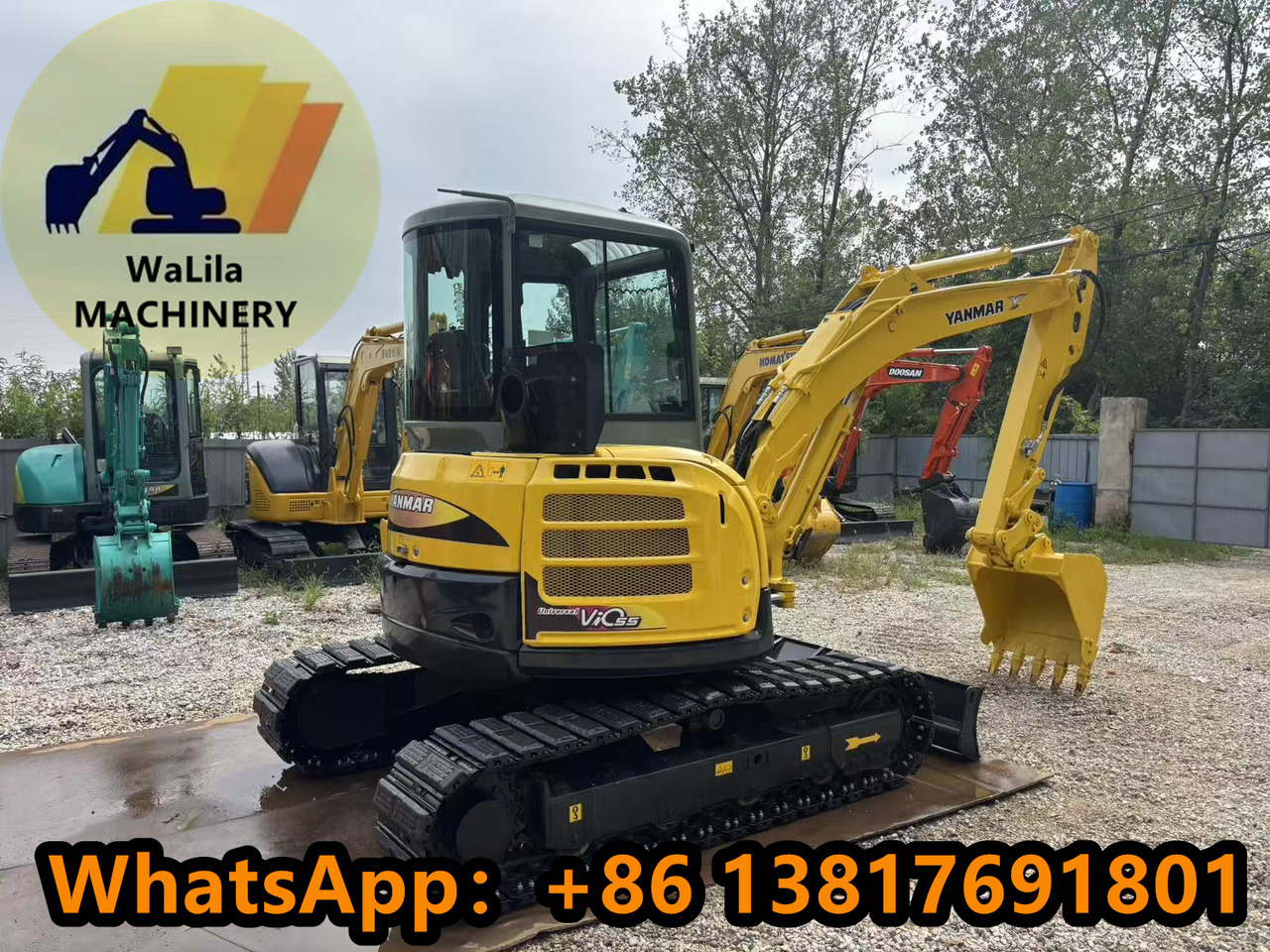 YANMAR vio55 - Mini bager: slika 4 YANMAR vio55 - Mini bager: slika 4
