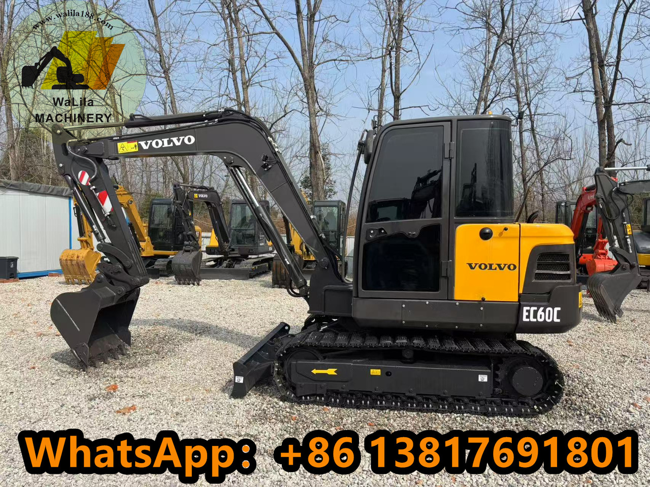 Volvo EC60D - Mini bager: slika 1 Volvo EC60D - Mini bager: slika 1