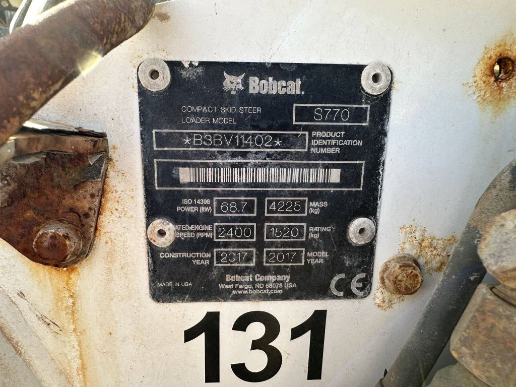 Bobcat S 770 FOR PARTS - Mini utovarivač: slika 5 Bobcat S 770 FOR PARTS - Mini utovarivač: slika 5