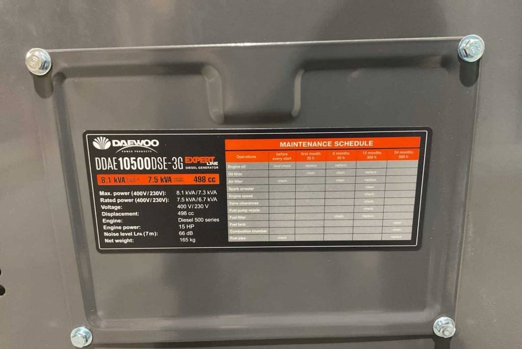 Daewoo DDAE10500DSE-3G - Set generatora: slika 3 Daewoo DDAE10500DSE-3G - Set generatora: slika 3