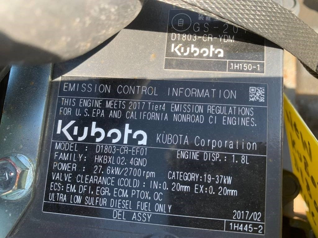 Kubota D 1803 NEW ENGINE - Motor za Građevinska mašina: slika 4 Kubota D 1803 NEW ENGINE - Motor za Građevinska mašina: slika 4