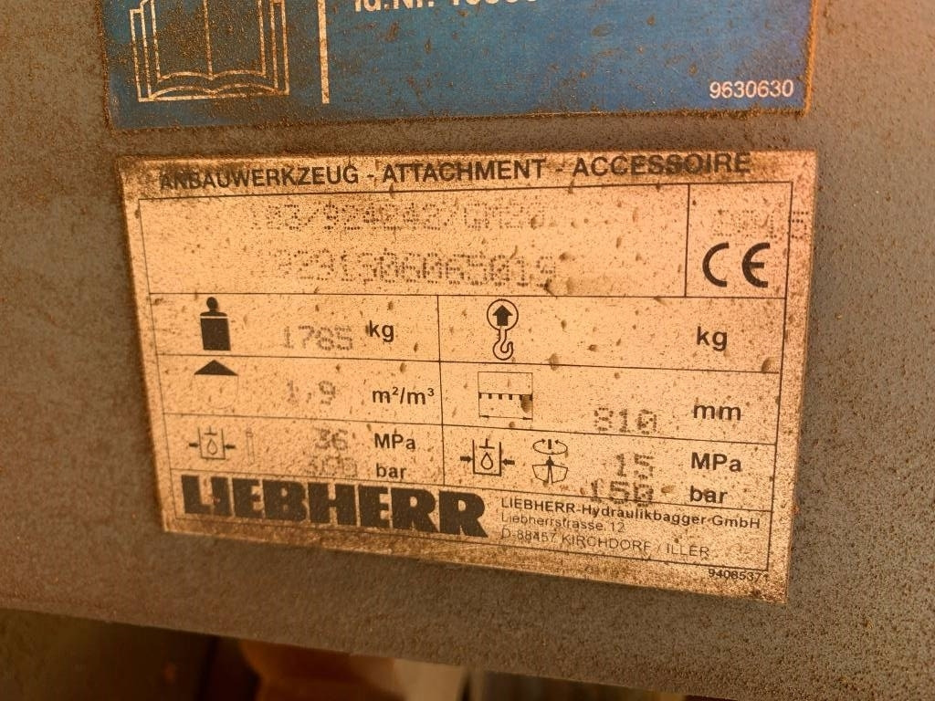 Liebherr GM 20RB WOOD GRAPLE - Kuka za Građevinska mašina: slika 4 Liebherr GM 20RB WOOD GRAPLE - Kuka za Građevinska mašina: slika 4