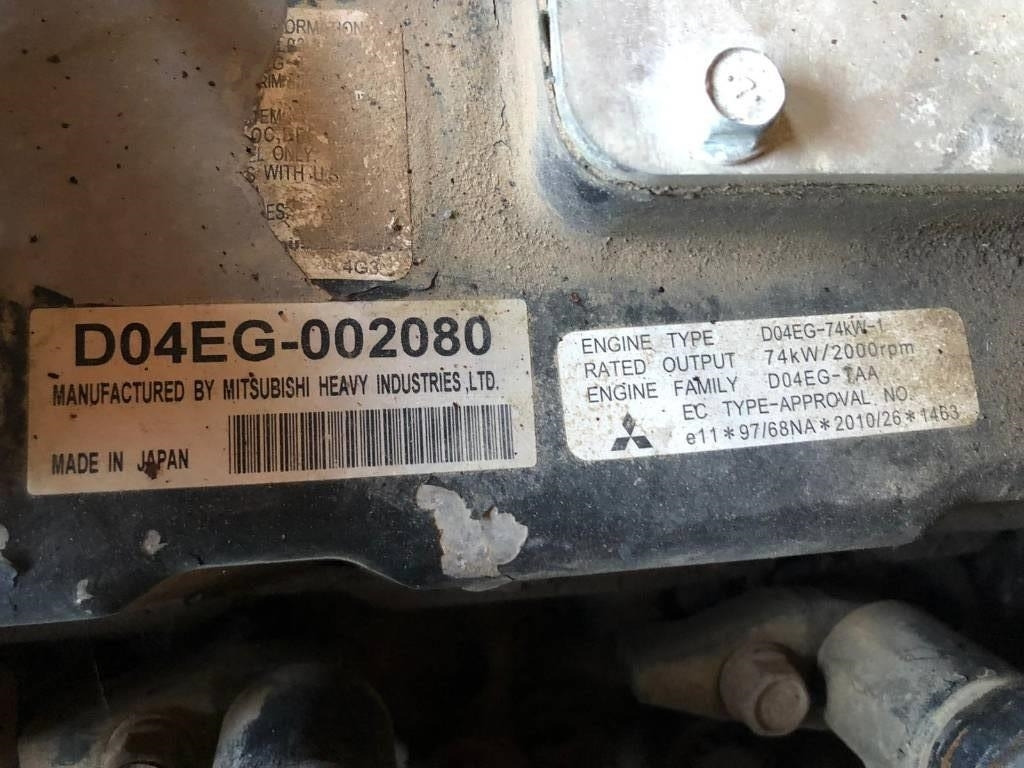 Mitsubishi D04EG-TAA ENGINE - Motor za Građevinska mašina: slika 3 Mitsubishi D04EG-TAA ENGINE - Motor za Građevinska mašina: slika 3