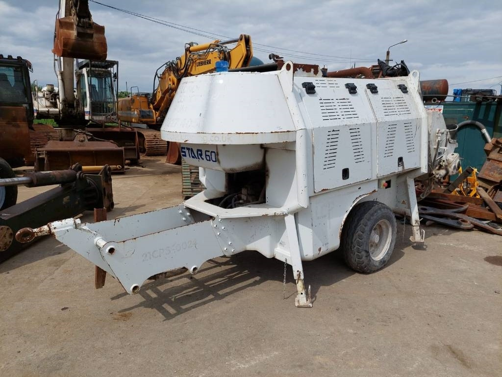 Utranazz SCH60C  - Stacionarna pumpa za beton: slika 1 Utranazz SCH60C  - Stacionarna pumpa za beton: slika 1