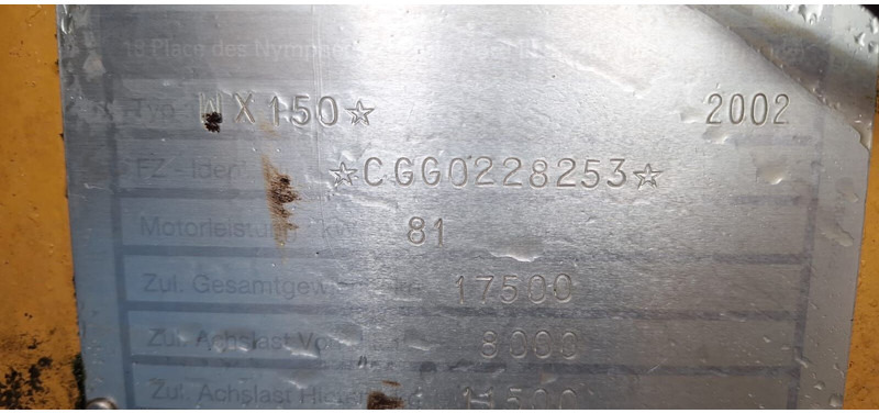 Case WX150 - Bager točkaš: slika 5 Case WX150 - Bager točkaš: slika 5