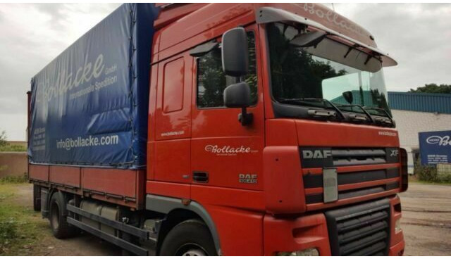 DAF 105-410 XF Plane Spriegel German Truck - Kamion sa ceradom: slika 1 DAF 105-410 XF Plane Spriegel German Truck - Kamion sa ceradom: slika 1