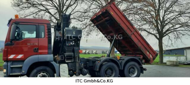 MAN 26.440TGS Kipper+Kran Meiller/Stahl - Istovarivač, Kamion sa dizalicom: slika 5 MAN 26.440TGS Kipper+Kran Meiller/Stahl - Istovarivač, Kamion sa dizalicom: slika 5