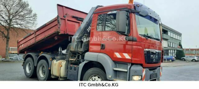 MAN 26.440TGS Kipper+Kran Meiller/Stahl - Istovarivač, Kamion sa dizalicom: slika 3 MAN 26.440TGS Kipper+Kran Meiller/Stahl - Istovarivač, Kamion sa dizalicom: slika 3