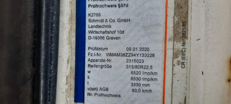 Kamion za utovaranje kontejnera MAN M38: slika 8 Kamion za utovaranje kontejnera MAN M38: slika 8