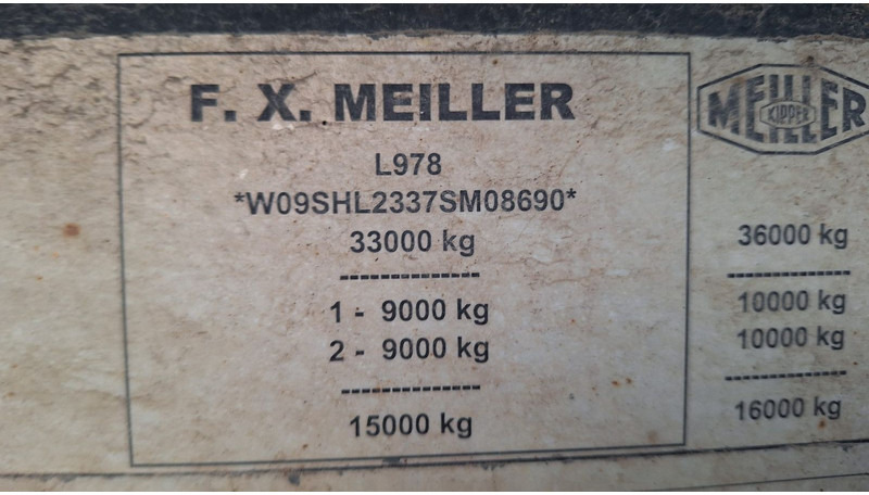 Meiller TR 2 Kippmulde 24 Kubik Stahl Zwillingsbereiffu - Poluprikolica istovarivača: slika 4 Meiller TR 2 Kippmulde 24 Kubik Stahl Zwillingsbereiffu - Poluprikolica istovarivača: slika 4