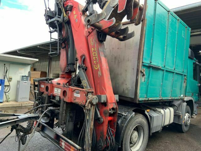 Mercedes-Benz 1841K 4x2 Actros Kipper mit Kran+Greifer - Istovarivač, Kamion sa dizalicom: slika 5 Mercedes-Benz 1841K 4x2 Actros Kipper mit Kran+Greifer - Istovarivač, Kamion sa dizalicom: slika 5