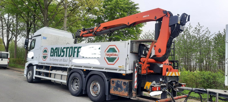 Mercedes-Benz 2545 Actros Pritsche Kran Palfinger PK21001 - Kamion sa tovarnim sandukom, Kamion sa dizalicom: slika 2 Mercedes-Benz 2545 Actros Pritsche Kran Palfinger PK21001 - Kamion sa tovarnim sandukom, Kamion sa dizalicom: slika 2