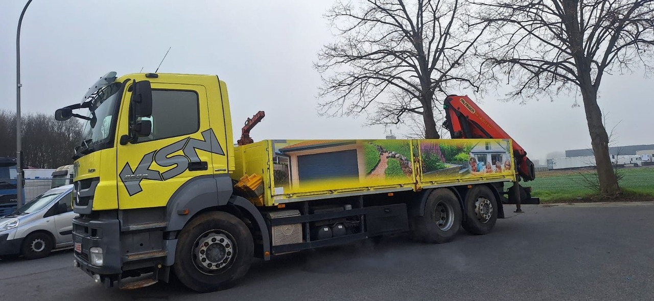Mercedes-Benz 2636 Axor 3-Achser 6x2 mit Kran PK14002+Funk - Kamion sa tovarnim sandukom, Kamion sa dizalicom: slika 2 Mercedes-Benz 2636 Axor 3-Achser 6x2 mit Kran PK14002+Funk - Kamion sa tovarnim sandukom, Kamion sa dizalicom: slika 2