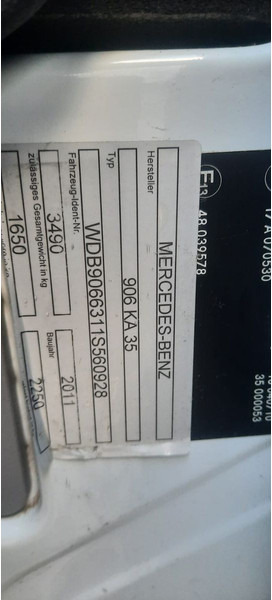 Mercedes-Benz Sprinter 316 Kastenwagen - Mali kombi: slika 4 Mercedes-Benz Sprinter 316 Kastenwagen - Mali kombi: slika 4